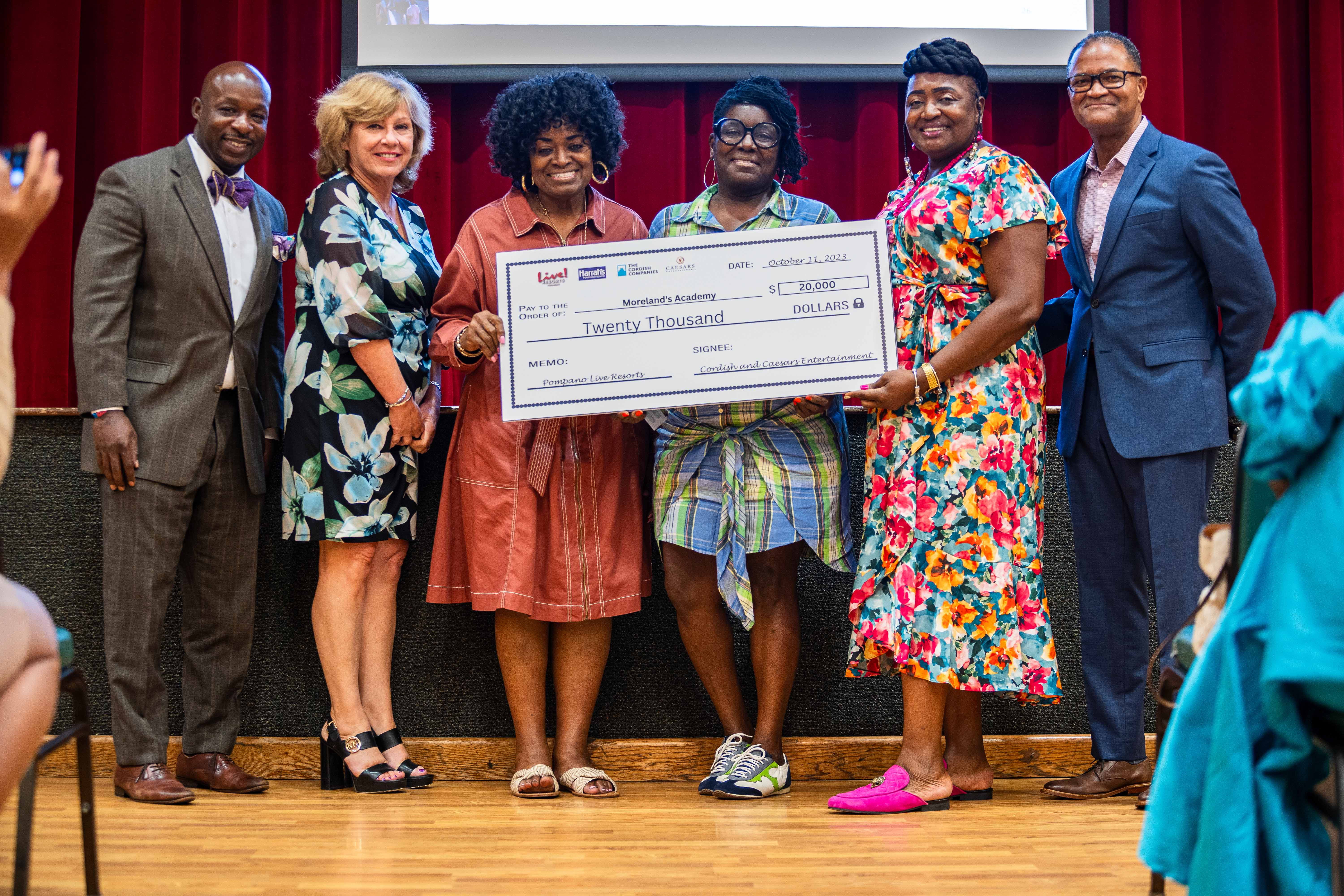 The Cordish Cos. and Caesars Entertainment awarded $150,000 in grants to Pompano Beach, Florida, community organizations like