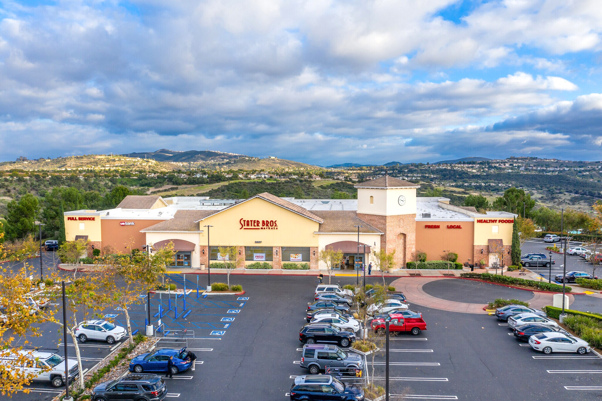 Blackstone also will gain the 36-unit, 116,403-square-foot Bressi Ranch Village Center in Carlsbad, California.