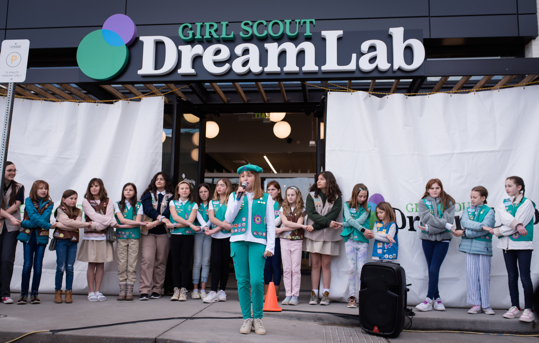 Girl Scouts’ DreamLab opened in March in Denver’s Exchange at Boulevard One mixed-use redevelopment.