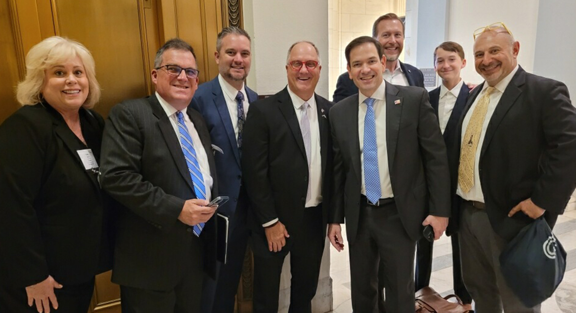 ICSC members from Florida with Senator Mark Rubio (R-FL).