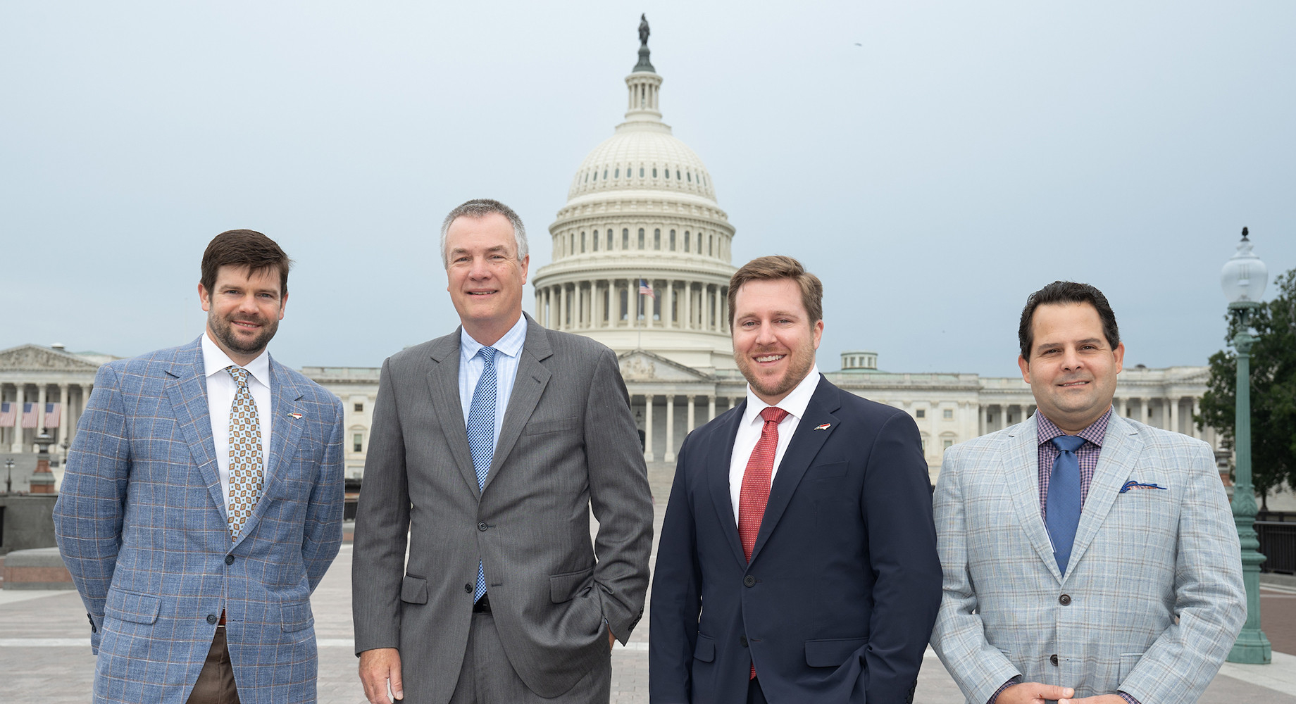 ICSC members Neil Robinette (C.F. Smith Property Group), David Osterhus (The Keith Corporation), Jack Brennan (TSCG) and Darr