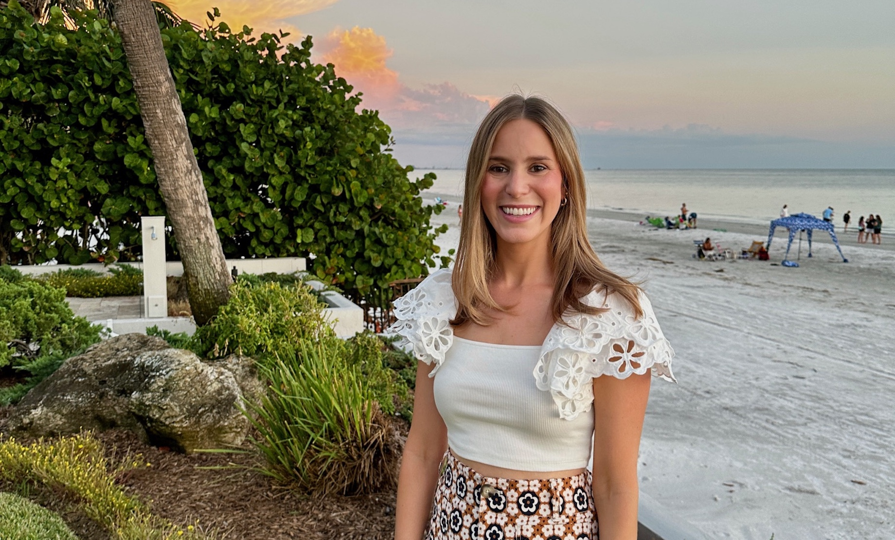 Brixmor’s Evie Gross celebrated her 33rd birthday in Redington Beach, Florida.