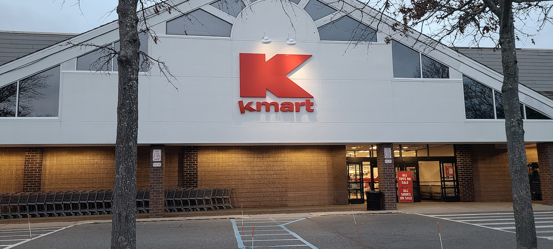 This Bridgehampton, New York, Kmart — photographed on Dec. 30, 2023 — closed on Oct. 20.