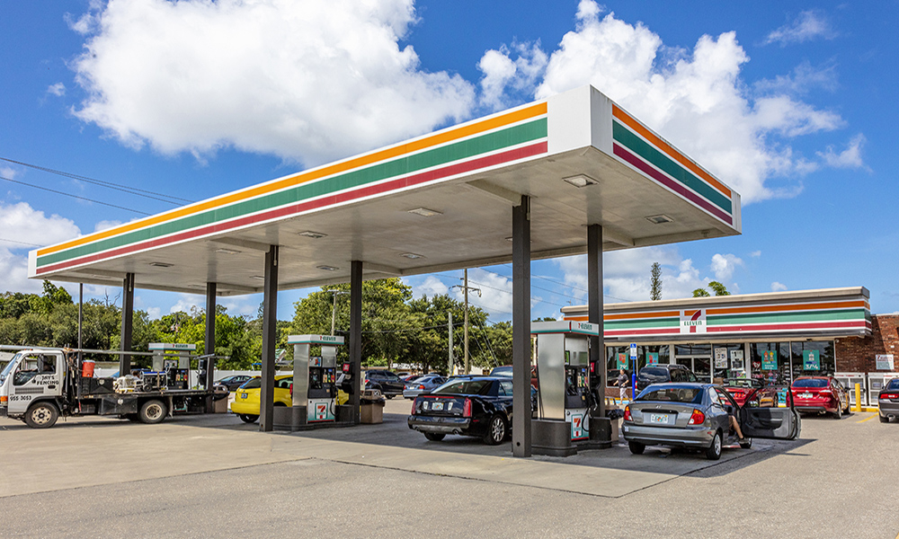 This gas-station and convenience store in Sarasota, Fla., fetched about $2.3 million