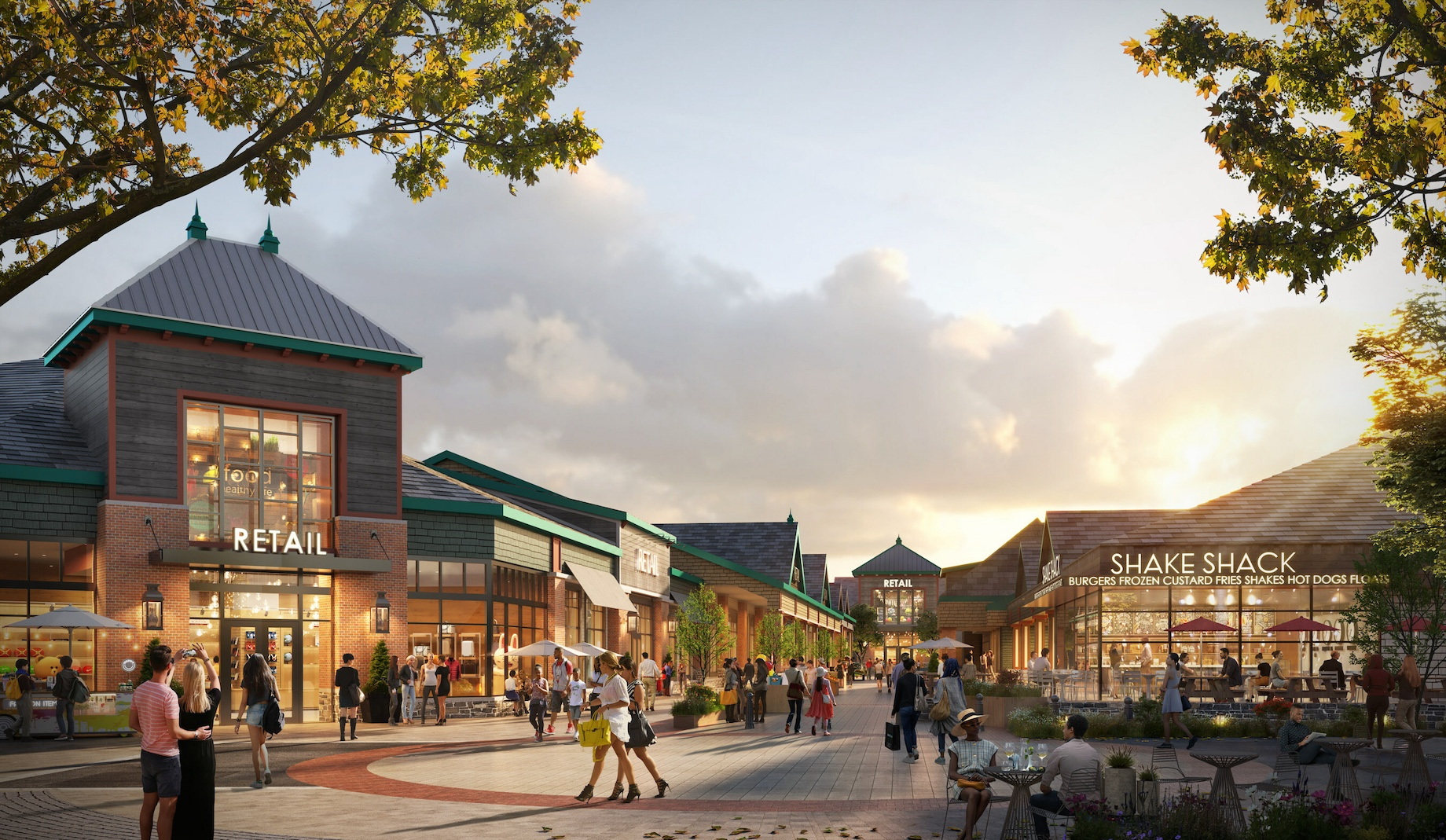 Simon’s Woodbury Common Premium Outlets.