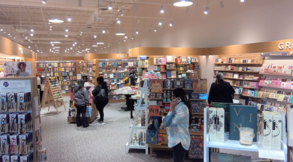 After remodeling, Barnes & Noble reopened its 22,000-square-foot store in Town & Country Village, west of Houston, on