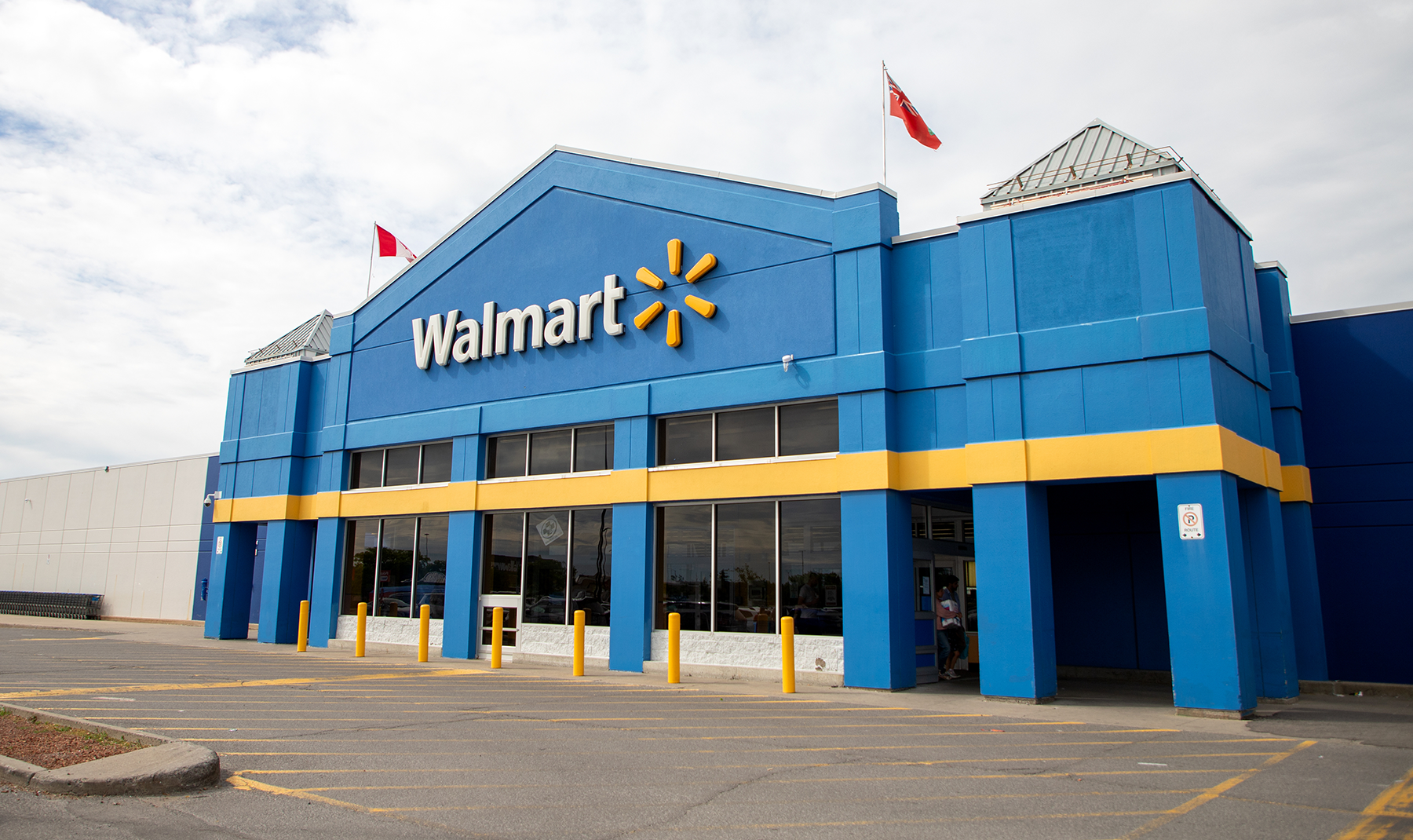 A Walmart in Kanata, Ontario, in June 2024